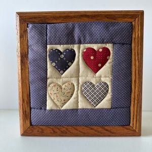 LARGE SIZE Tennessee Wood Crafters Trinket Box | Quilted Trinket Box | Keepsake